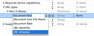URL Schemes, рис. 7