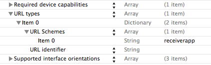 URL Schemes, рис. 8