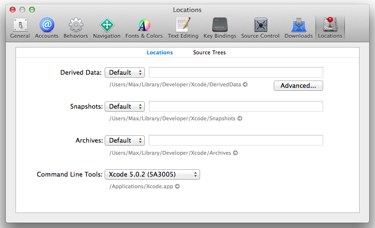 Освобождаем место занятое Xcode, рис. 1
